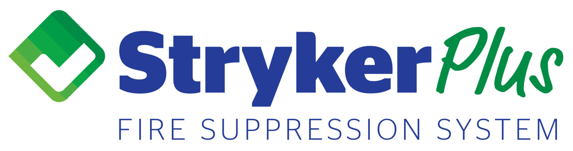 Stryker Plus Primary Logo with Tagline RGB